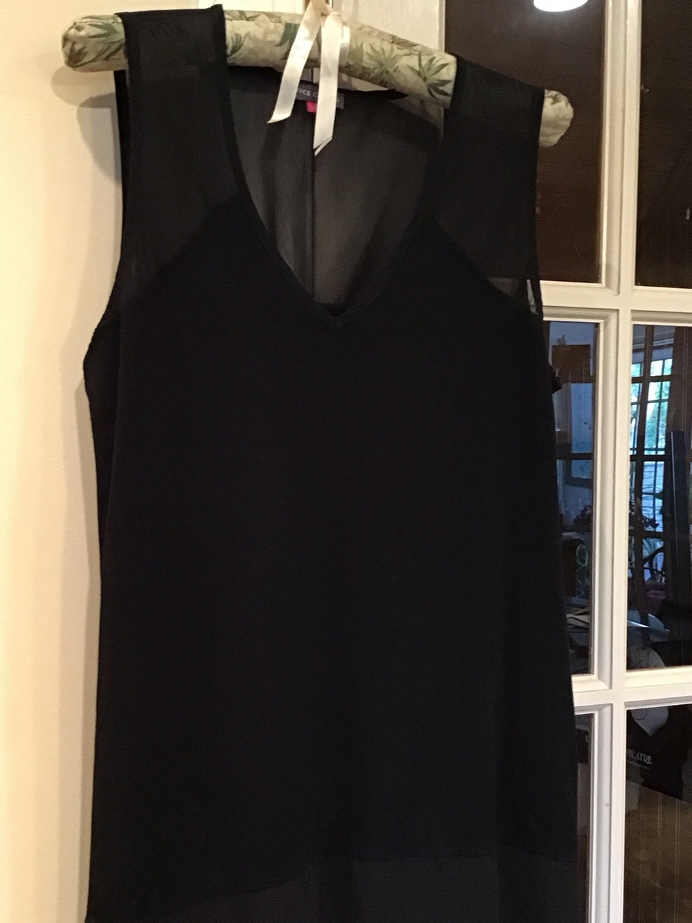 Vince Camuto Black Flowy top.